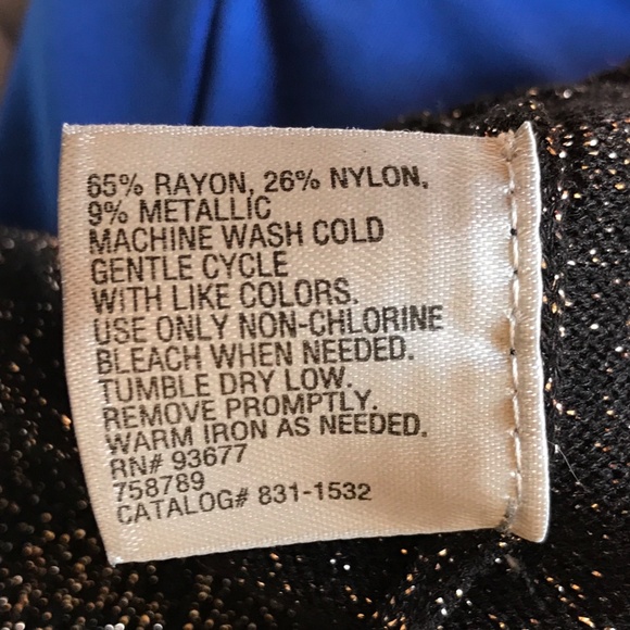 Pullover Turtleneck Sweater - Golden Sparkles! EUC 3/$19 - Picture 7 of 7